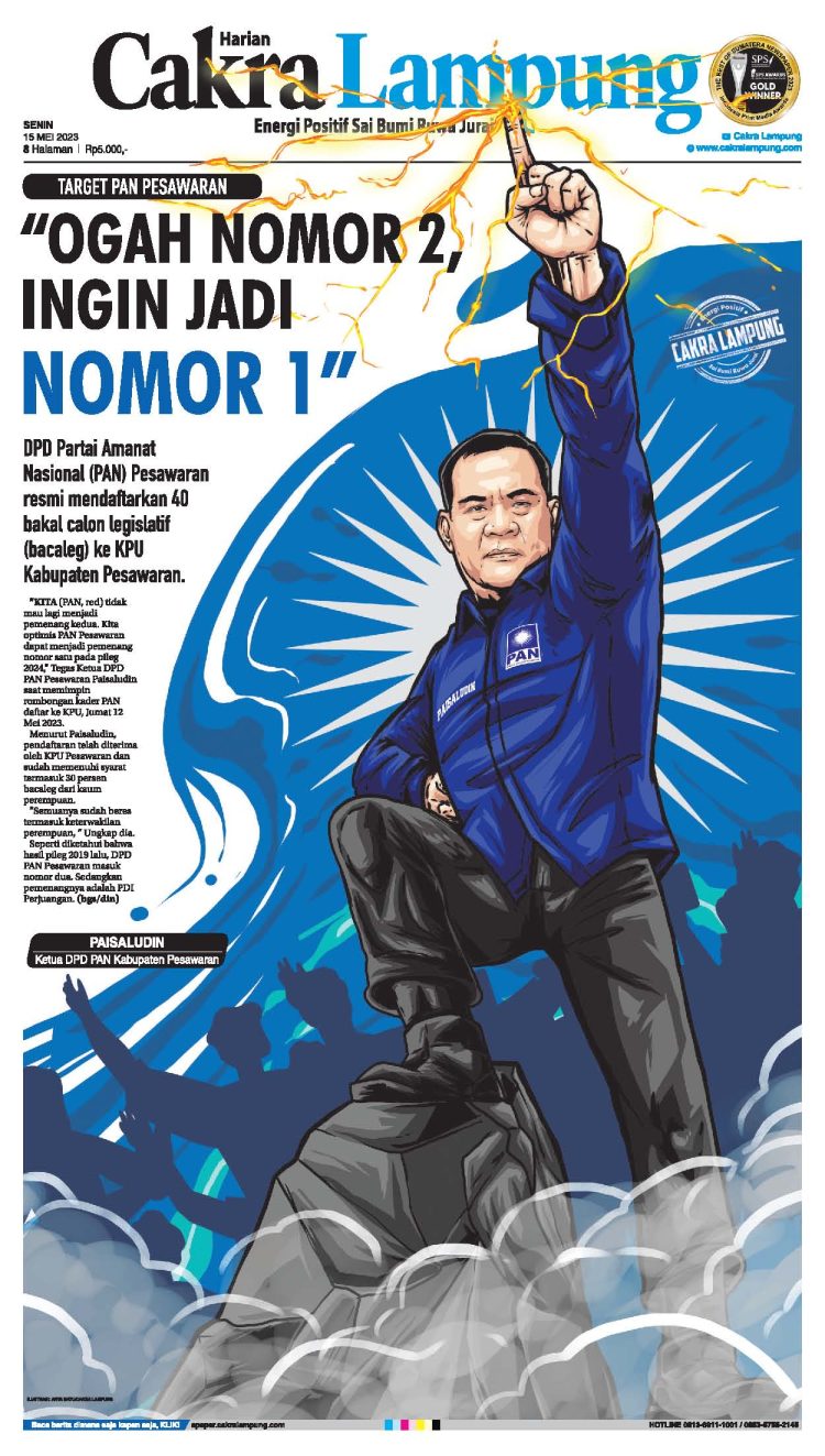 Target PAN Pesawaran “Ogah Nomor 2, Ingin Jadi Nomor 1”