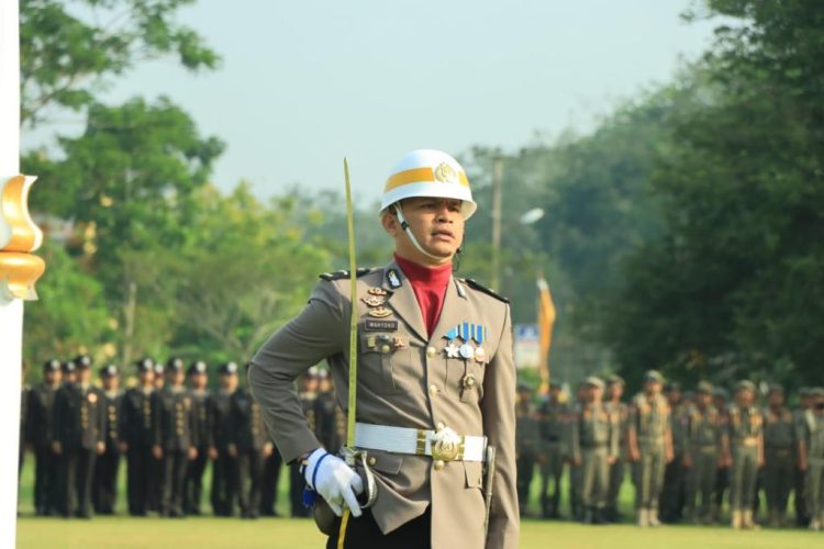 Polres Tubaba Gelar Upacara HUT Bhayangkara Ke-77