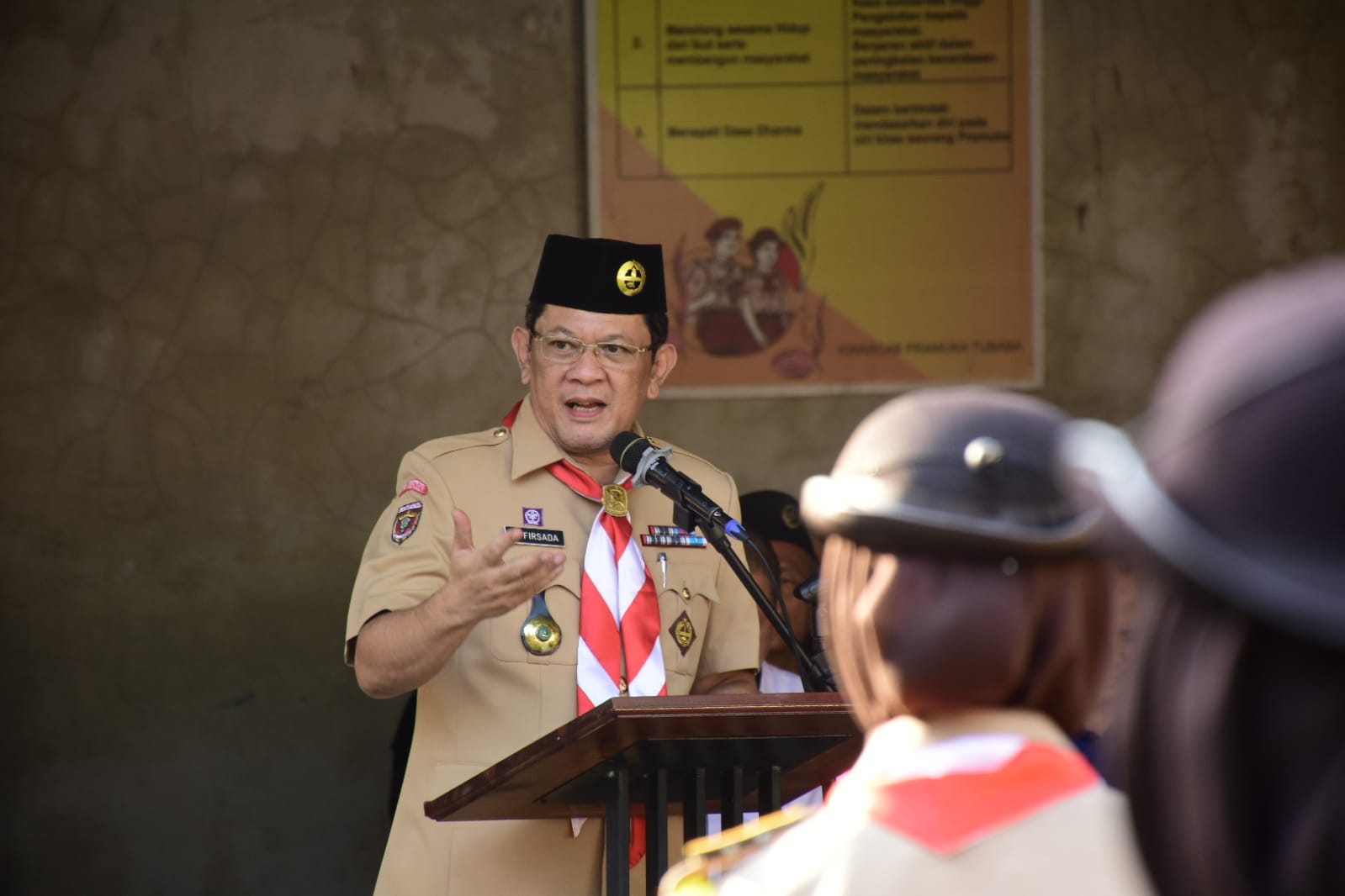 Pj. Bupati Firsada Melepas Kontingen Rainas XII 2023 Kwarcab Gerakan ...