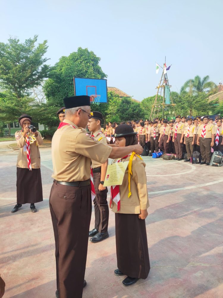 Ratusan Siswa SMAN 5 Metro Ikuti Diklat Pramuka