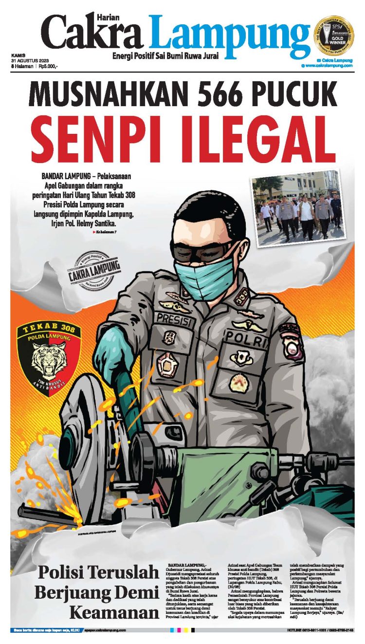 Musnahkan 566 Senpi Ilegal