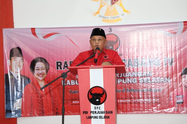 Nanang Ingatkan Kader Partainya Untuk Tetap Tegak Lurus