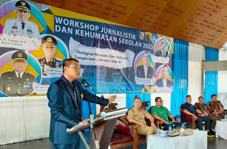 PWI Tubaba Gelar Workshop Jurnalistik dan Kehumasan Sekolah