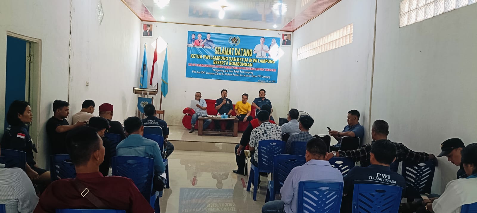 Pwi Tulang Bawang Gelar Rapat Perdana Cakra Lampung