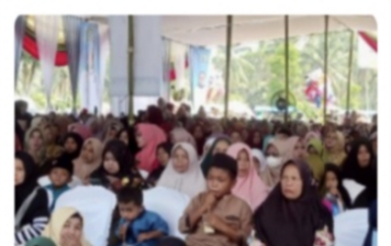 Ribuan Massa Hadiri Acara DPC PKB Tanggamus Dalam Peringatan Maulid Nabi, PKB Siap Bantu Masyarakat