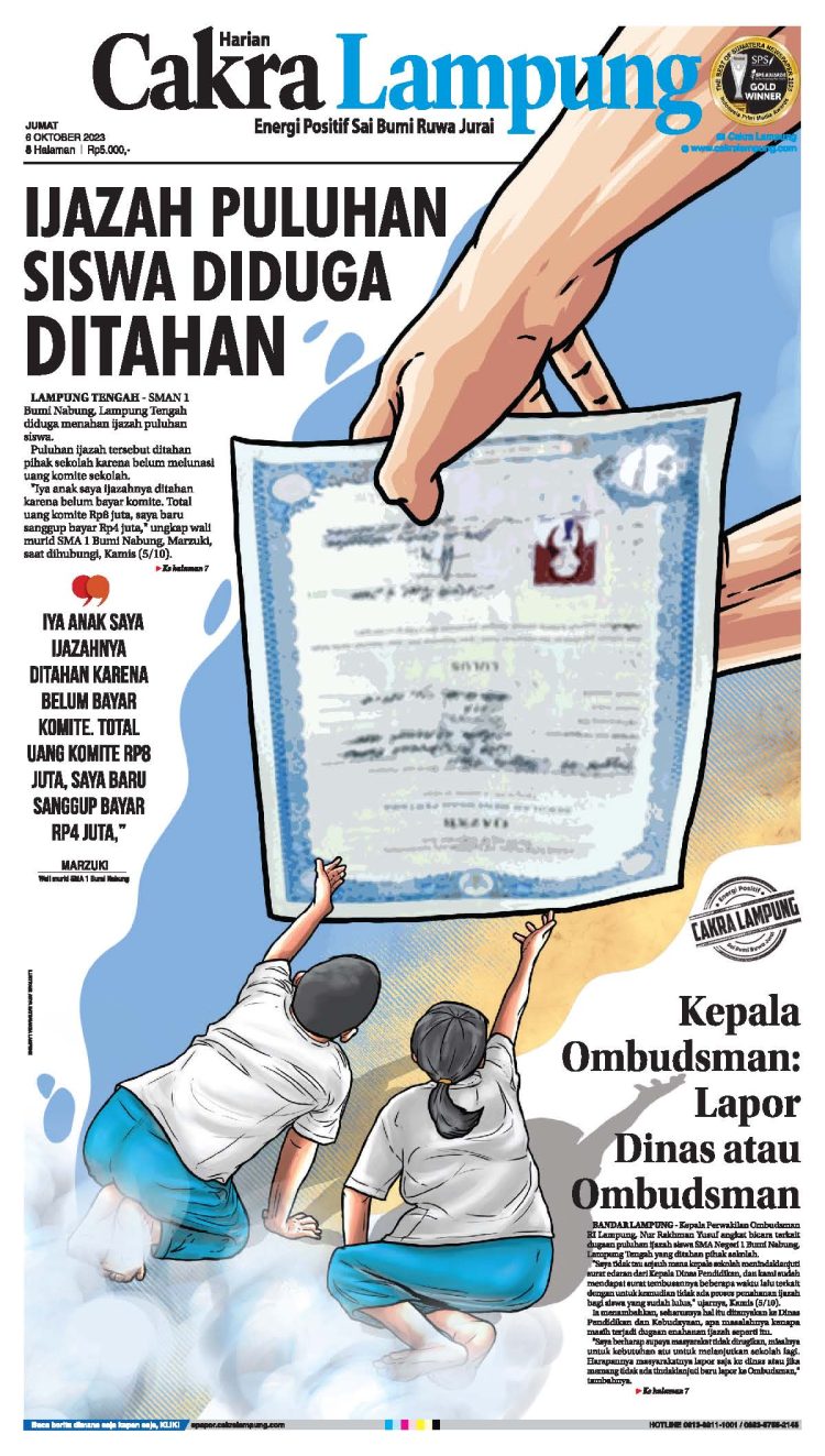 Ijazah Puluhan Siswa Diduga Ditahan