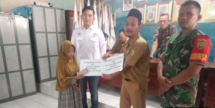 Pemdes Cimanuk Salurkan BLT-DD Tahun 2023