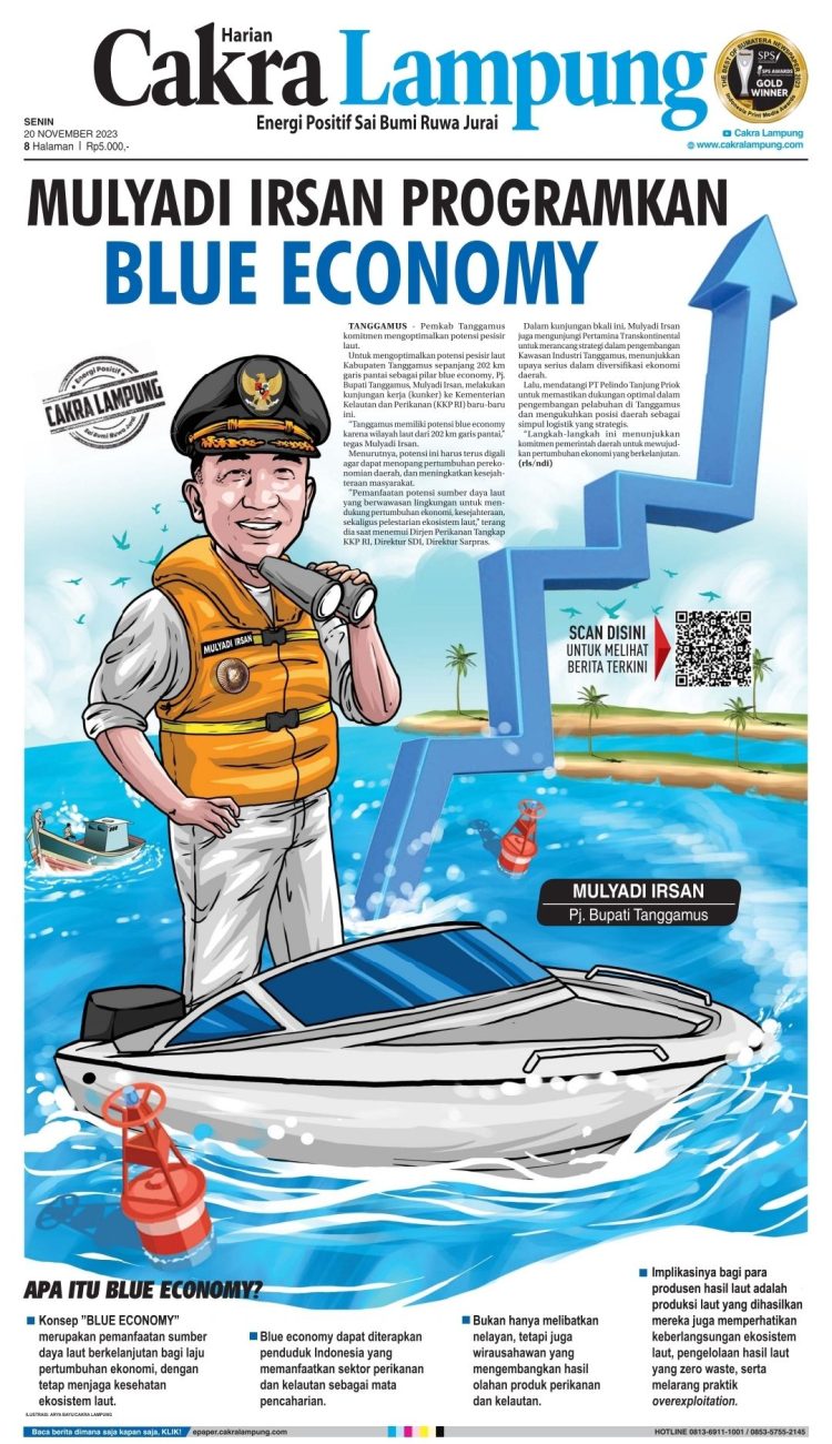 Mulyadi Irsan Programkan Blue Economy