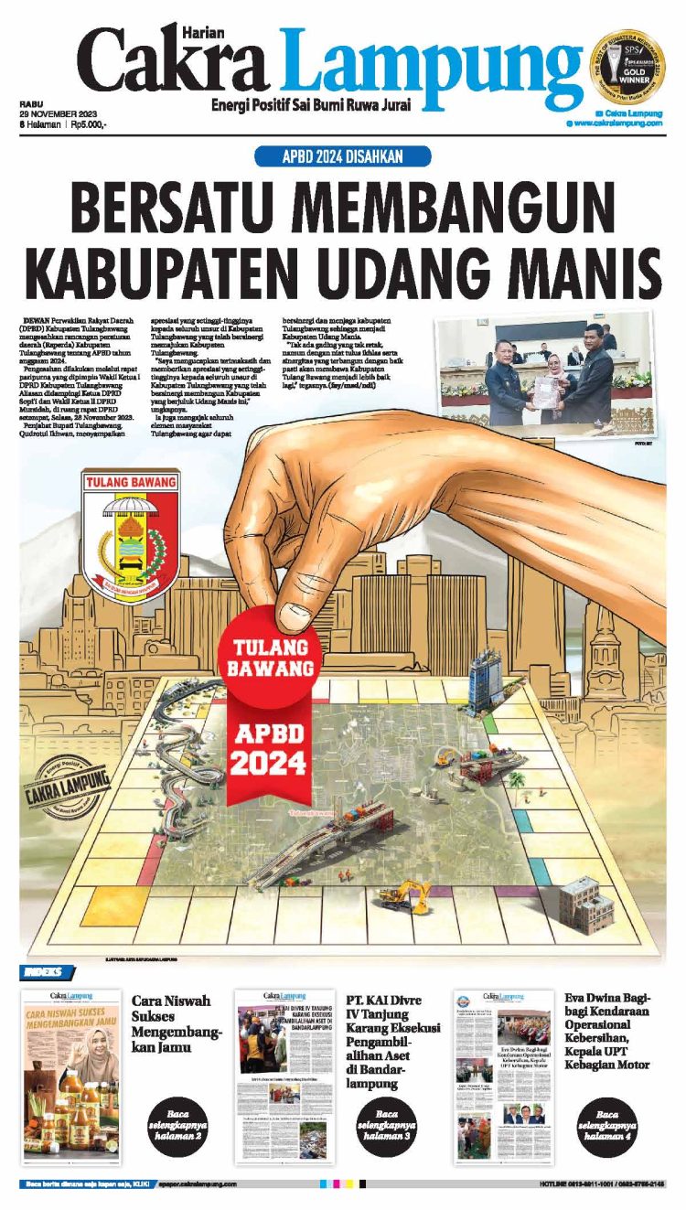 Bersatu Membangun Kabupaten Udang Manis