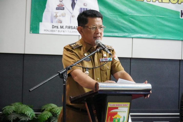 Pj. Bupati Firsada Resmi Tetapkan Perda RTRW Tubaba 2023-2043