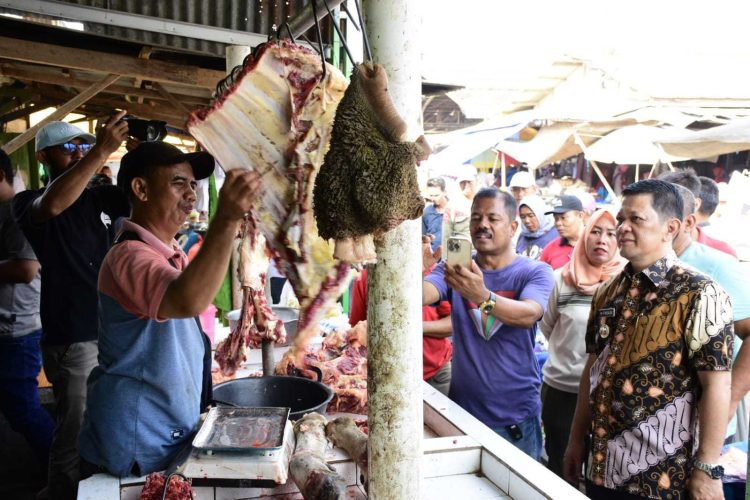 Jelang Tahun Baru 2024 Pemkab Pantau Ketersediaan Bahan Pokok Pangan Tubaba