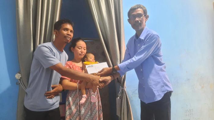 JMSI Lampung Peduli Bantu Bayi Penderita Jantung Bocor