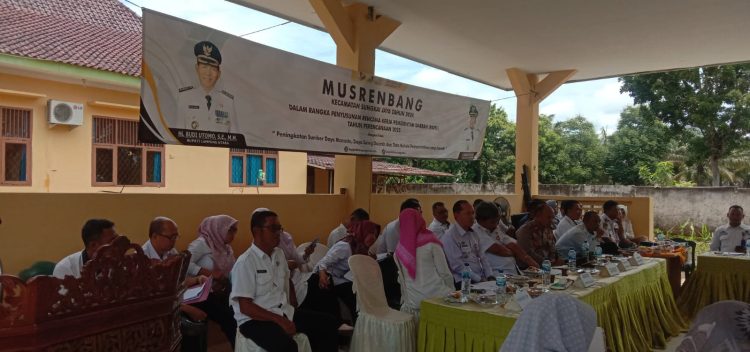 Ada 21 Usulan di Musrembang Kecamatan Sungkai Jaya Lampung Utara
