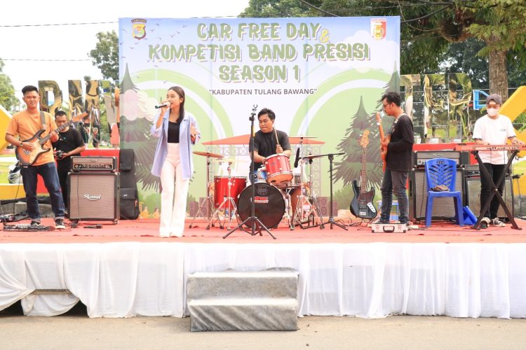 Gelar Kompetisi Band Presisi 3 Season di Acara CFD, AKBP James: Pendaftaran Gratis