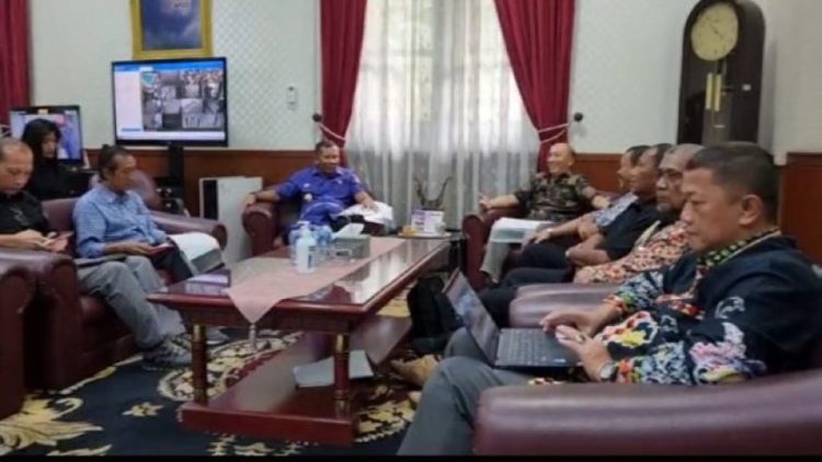 Pj Bupati Tanggamus Lampung Silaturahmi dengan Wagub Lemhanas