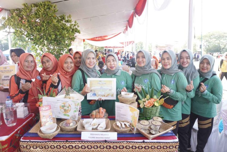 Posyandu Melati 3 Tiyuh Kartaraharja Tubaba Raih Juara 3 Lomba Kreasi Menu MPASI se-Lampung