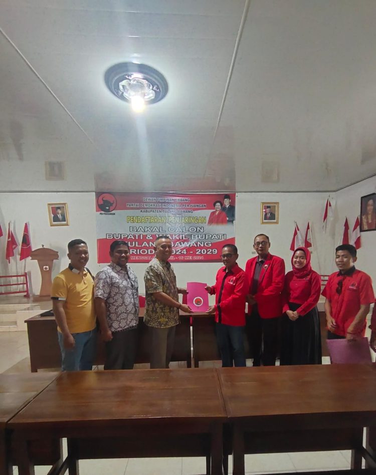 Syarnubi Ikut Penjaringan Cawabup Tulangbawang Lewat PDIP, Modalnya “Sejuta”