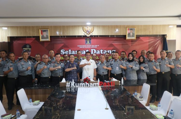 Lapas Kelas IIA Kotabumi Ikuti Penguatan Dirpamintel Ditjenpas Kemenkumham Lampung