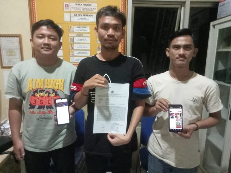 Dinilai Menghina Tiyuh Karta, Puluhan Pemuda Laporkan Pemilik Akun Tiktok Ke Polres Tubaba