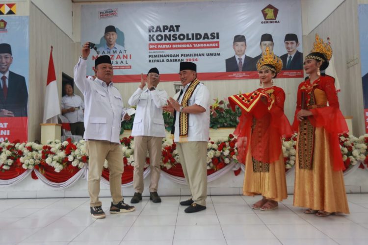 Gerindra Satukan Tekad Menangkan MSA Di Pilkada Tanggamus