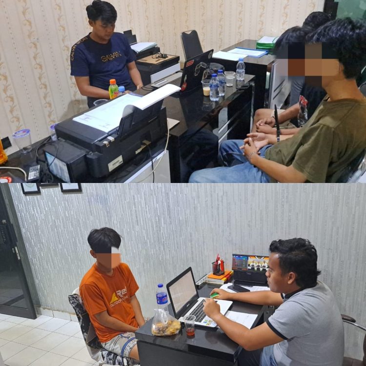 Tekab 308 Presisi Polres Lampung Utara Ringkus Lima Pelaku Spesialis Curas