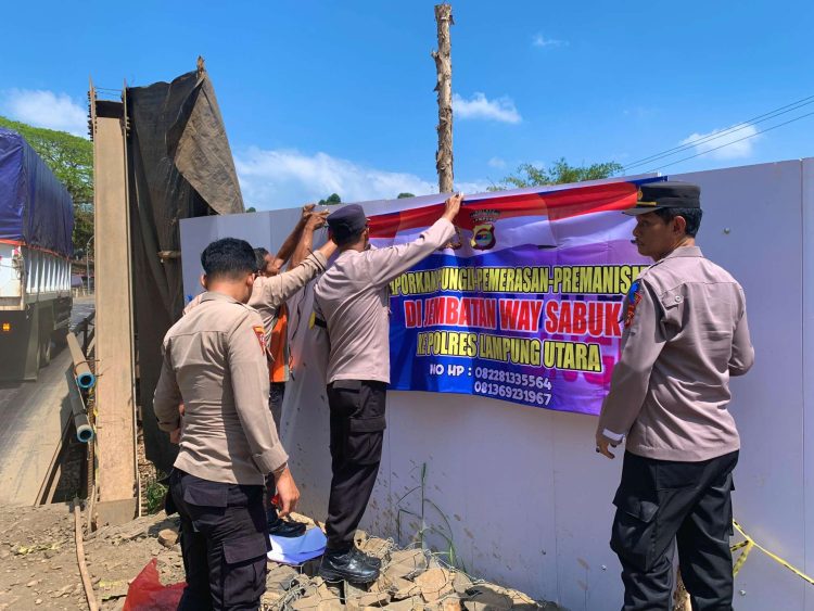Begini Cara Polres Lampung Utara Cegah Pungli di Jalan Lintas