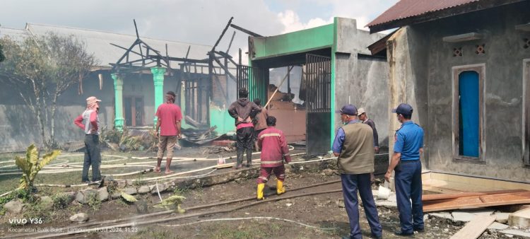 Kerugian Kebakaran Di Seranggas Pasar Liwa Capai Rp500 juta, ini penyebabnya