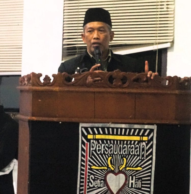 Pengesahan Warga PSHT, Koni Berharap Lahirkan Atlit Silat Lambar