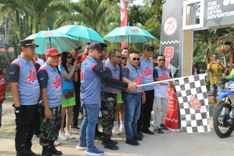 Ribuan Crosser Nasional Ramaikan BLAR Ke-3 Polres Lampung Selatan