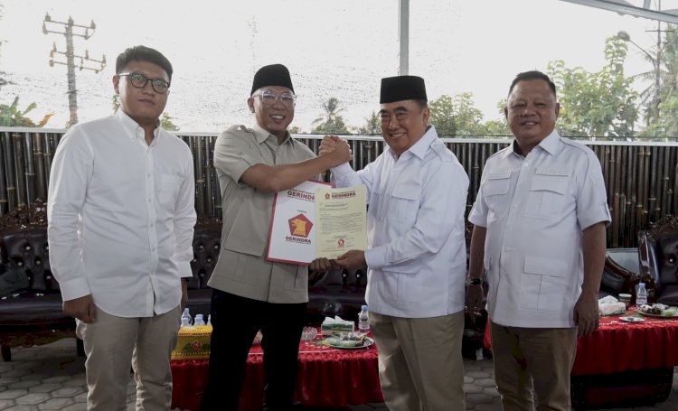Partai Gerindra Berikan Rekomendasi Ke M. Soleh Asnawi di Pilkada Tanggamus