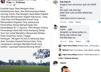 Kecamatan Belalau Tidak Ada Kegiatan Pertandingan Bola Kaki Antar Pekon, Warga Tuliskan Cuitan Menohok di Sosmed