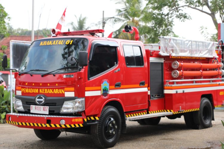 Optimalkan Pelayanan, Damkar Lampung Selatan Tambah Satu Armada