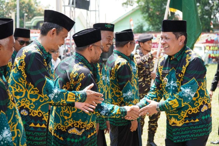 Pelantikan PCNU Tulang Bawang Barat, Begini Pesan Pj. Bupati Firsada