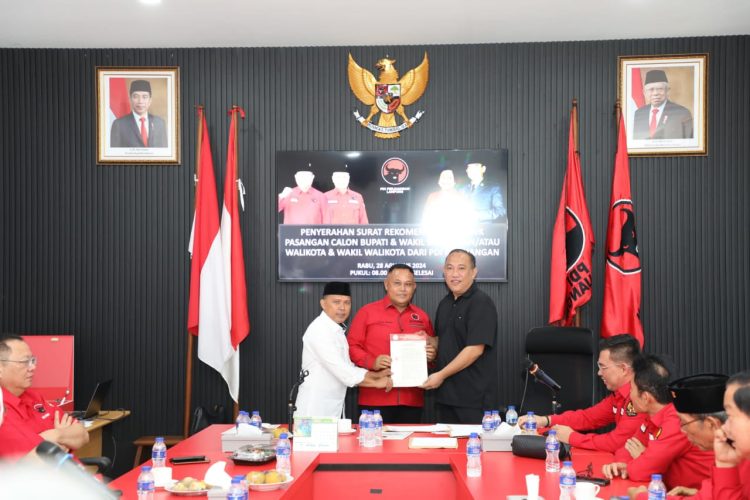 Terima B1 KWK Dari PDI-P Nanang Antoni Besok Daftar Ke KPU