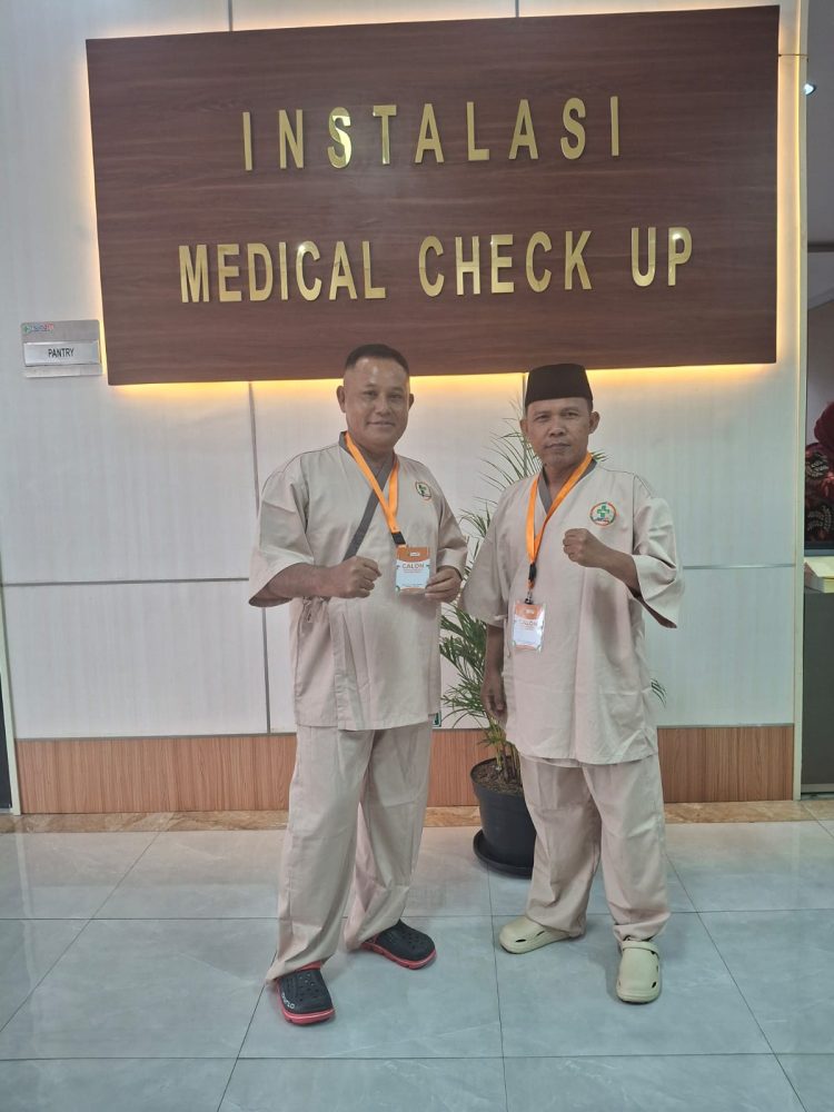 Pasangan Calon Kepala Daerah Lampung Selatan H. Nanang Ermanto dan Antoni Imam Selesai Jalani Test Kesehatan