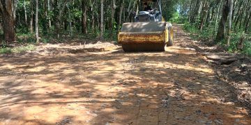 Kades Bumi Harapan Komitmen Perbaiki Insfrastruktur Jalan Lingkungan