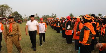 Nanang Ermanto Hadiri Apel Gelar Pasukan PKS Lamsel Jelang Pilkada 2024