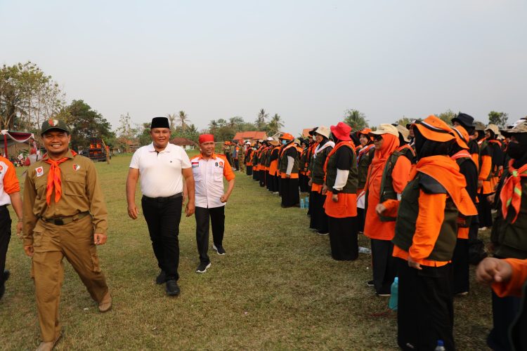 Nanang Ermanto Hadiri Apel Gelar Pasukan PKS Lamsel Jelang Pilkada 2024