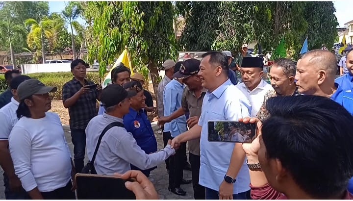 Pilkada Pesawaran, Aries Sandi Janjikan Jalan di 148 Desa Mulus