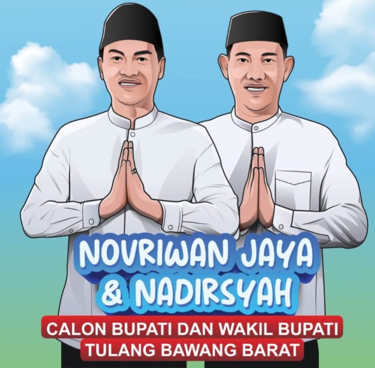 Paslon Bupati-Wakil Bupati Tubaba Novriwan Jaya-Nadirsyah Ditetapkan KPU Calon Tunggal Pilkada Tubaba 2024