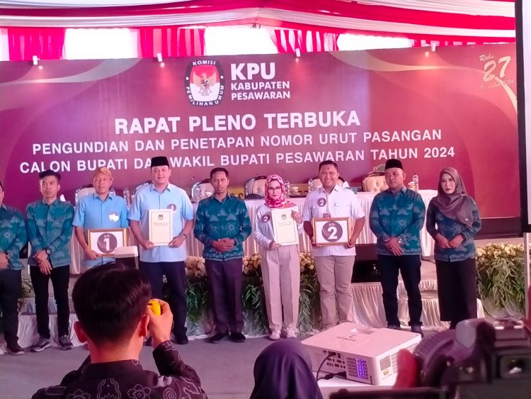 Pilkada Pesawaran, ASRI Nomor 1 Dan CAKEP Nomor 2