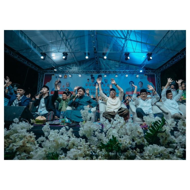 Lampung Utara Bersholawat dan Tasyakuran Prabowo Presiden