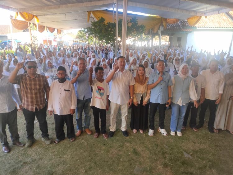 Ribuan Relawan Wonder Woman Pesawaran Dikukuhkan, Solid Dukung ASRI