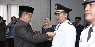 Pj. Bupati Lantik 15 Pejabat Administrator dan Pejabat Pengawas Pemkab Tubaba