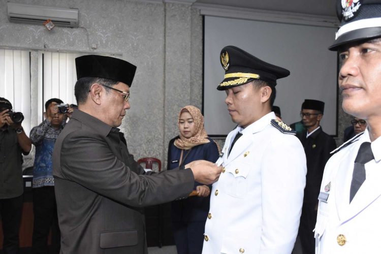 Pj. Bupati Lantik 15 Pejabat Administrator dan Pejabat Pengawas Pemkab Tubaba