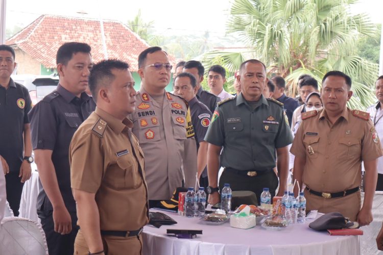 Kapolres Tulang Bawang Barat hadiri Louncing Pelipatan dan Sortir Surat Suara Pilkada 2024