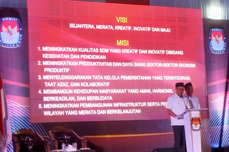 Debat Publik Pilkada Calon Tunggal Tubaba 2024 Paslon NONA Usung Program Ekonomi Kerakyatan Dan Pemerintahan Bersih