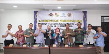 LUKW Moestopo Bersama Pemkab Tubaba Luluskan 24 Wartawan Kompeten