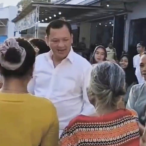 Para Ibu-Ibu di Pesawaran Komitmen akan Borong Suara untuk Aries Sandi- Supriyanto