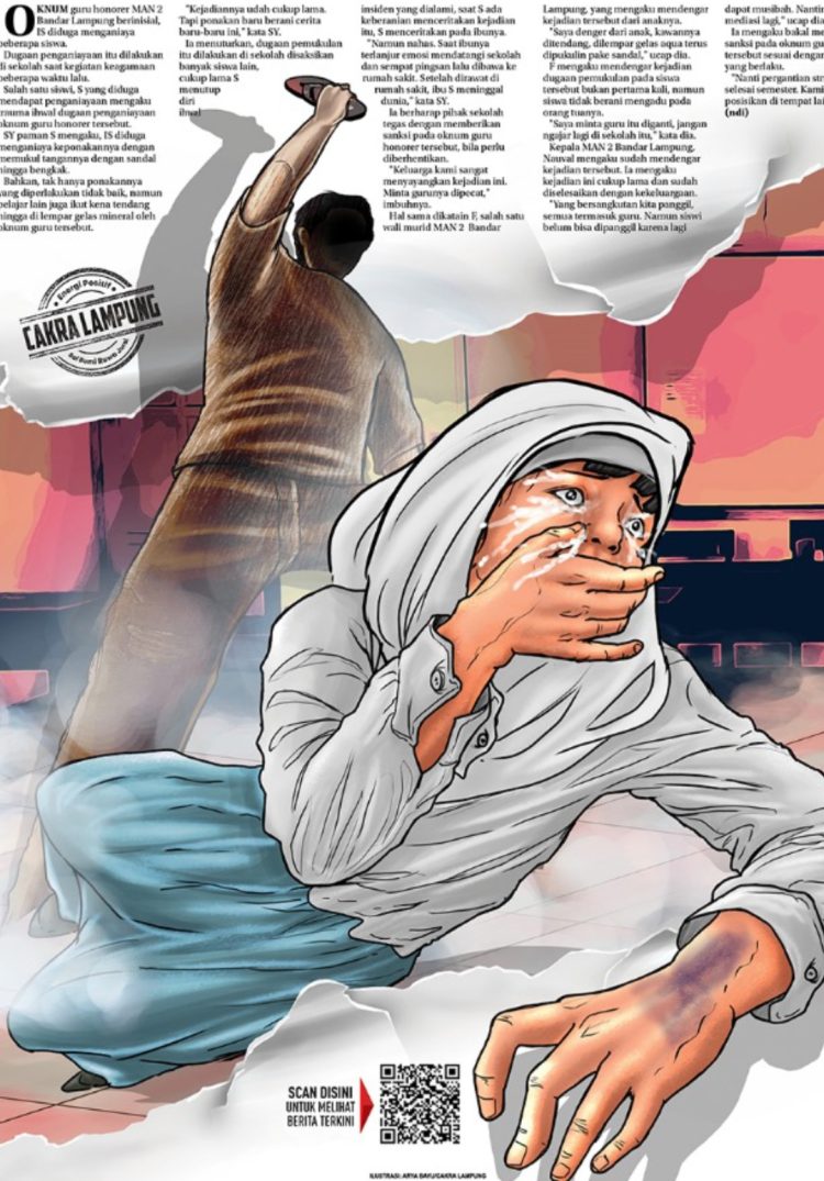 Oknum Guru Honorer MAN 2 Diduga Aniaya Siswi Minta Agar Dipecat Dari Sekolah